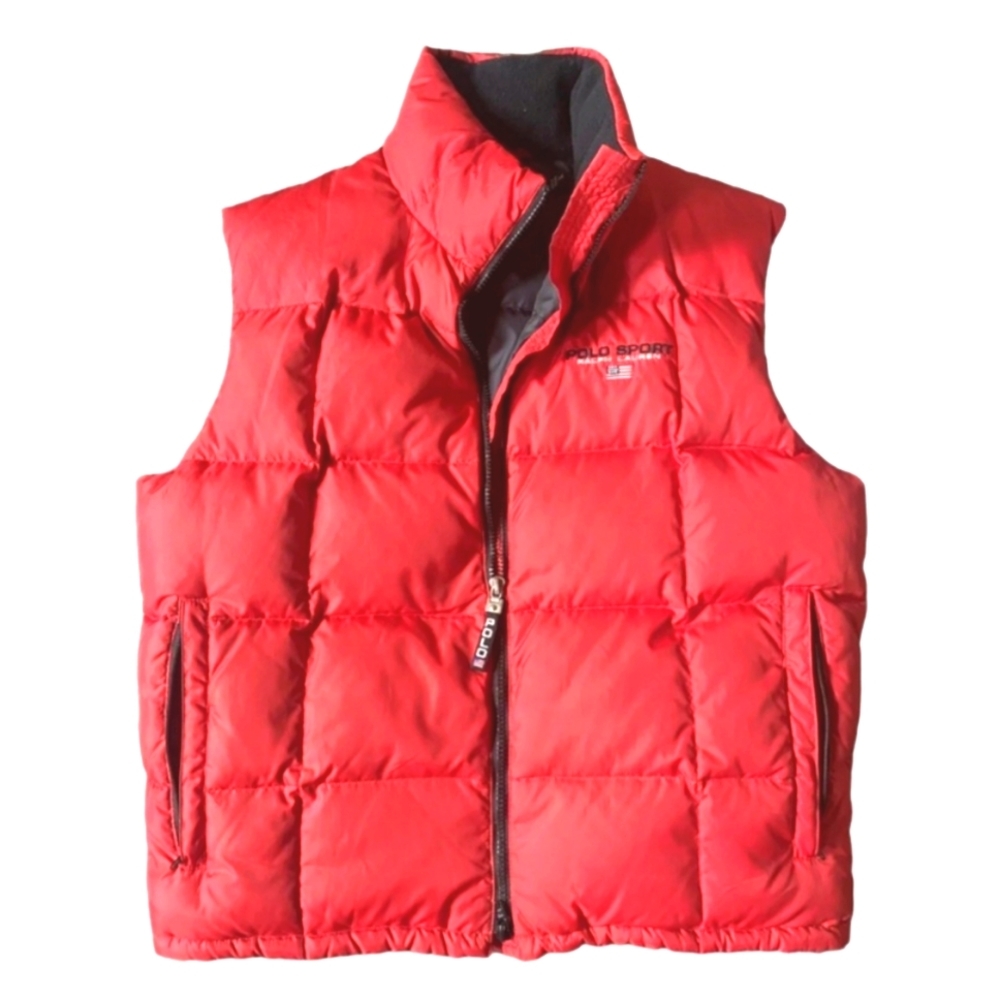 Y2K Polo Sport puffer vest men's XL selling as women's XXL